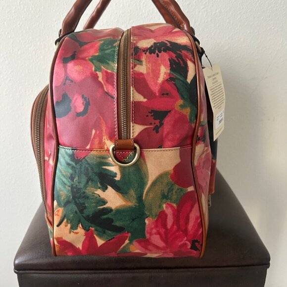 Patricia Nash GONNESA Overnight Bag SPRING MULTI Luggage NWT - Picture 12 of 13